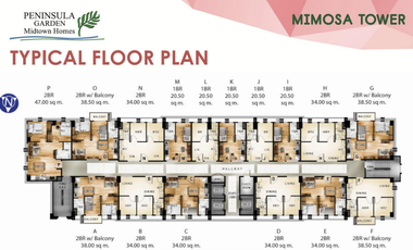 2 BR For Rent 25K/ / Rent To Own in Otis Manila | Peninsula Garden Midtown Homes