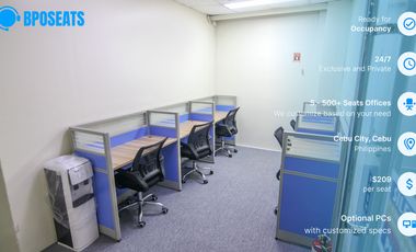 Performance Management Office Space in Cebu City | Fully Furnished Office for Lease