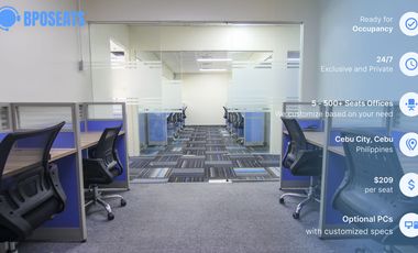 Multilingual BPO Office Space in Cebu Philippines | Fully Furnished Office for Lease