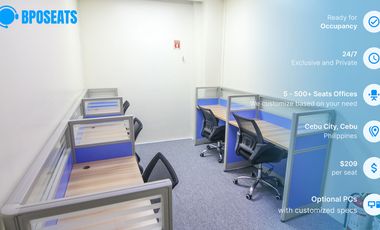 HR Outsourcing Services Office Space in Cebu | Plug & Play Office for Lease