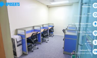 HR Outsourcing Services Office Space in Cebu | Plug & Play Office for Lease