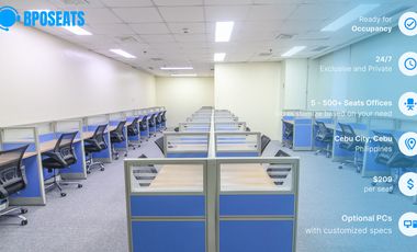 Employee Onboarding Outsourcing Office Space in Cebu Philippines | Fully Furnished Office for Lease