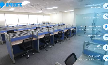 Recruitment Process Outsourcing in Cebu Philippines | BPO Office Space for Lease Fully Furnished & Move-In Ready at Ayala Center Cebu Tower