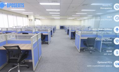Talent Acquisition Outsourcing in Metro Manila | Plug-and-Play Office Space for Lease with 24/7 Access & IT Setup at Ayala Center Cebu Tower