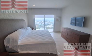 Departamento en Renta, 2 habitaciones, Amueblado, Cancún
