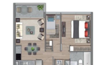 Arriendo Departamento en Paso Hondo