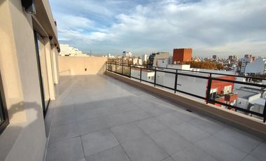 Departamento 2 amb. con terraza en venta a estrenar en viIla Santa Rita.