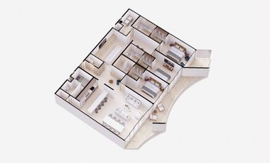 PENTHOUSE MODEL B | THE STELLA – COZUMEL