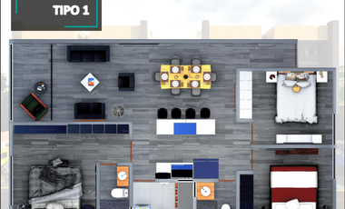 Departamento con rooftop privado | 3 recámaras | Entrega inmediata | México Nuevo