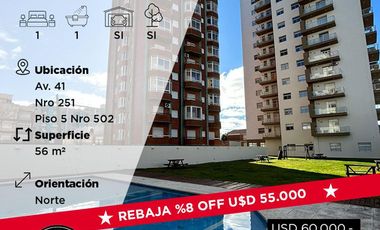 Departamento en Santa Teresita - Avenida 41 al 251 - VENTA