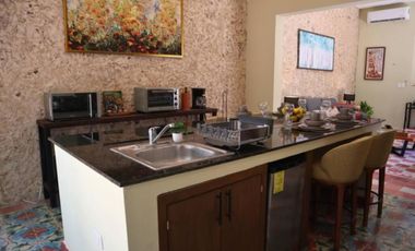 Casa en renta amueblada Mérida Yucatán, Casa Coco Centro