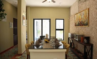 Casa en renta amueblada Mérida Yucatán, Casa Coco Centro