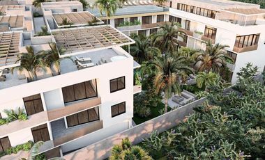Departamento en venta Bacalar de 2 habitaciones en Planta Baja, Plunge Pool privado| Club laguna