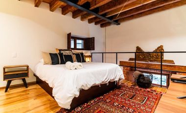 Departamento con tapanco, col. centro