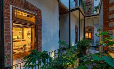 Departamento con tapanco, col. centro