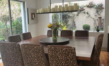 Casa en renta en Bosque de las Lomas, cdmx, jardin, grande, funcional, seguridad