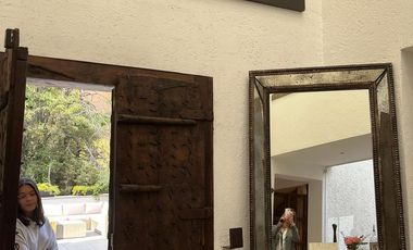 Casa en renta en Bosque de las Lomas, cdmx, jardin, grande, funcional, seguridad
