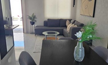 BONITA CASA AMUEBLADA EN RENTA EN LOMAS DE ANGELOPOLIS 3 RESIDENCIAL TESALIA