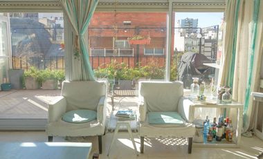 Departamento en Recoleta 4 ambientes con excelente terraza