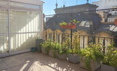 Departamento en Recoleta 4 ambientes con excelente terraza