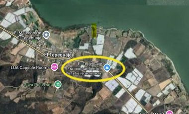 TERRENO  EN VENTA VISTA AL LAGO DE CHAPALA EN TEPEHUAJE