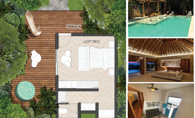 Departamento en venta en Mérida, Mini Lofts, Ticopó