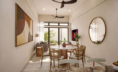 CASA DE UNA PLANTA EN PREVENTA EN LADERA RESIDENCIAL CONKAL.