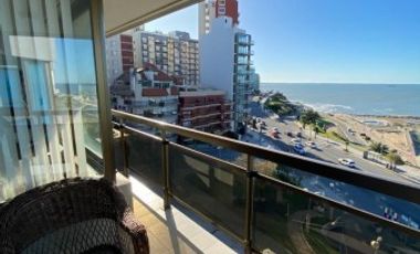 Departamento en alquiler temporario con vista al mar