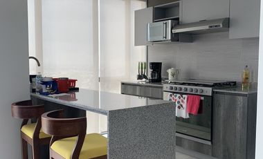 Departamento amueblado (PH) atrás de Plaza San Diego, Cholula.