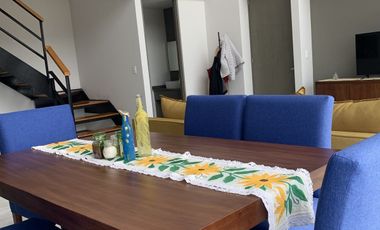 Departamento amueblado (PH) atrás de Plaza San Diego, Cholula.