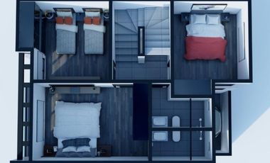 HÉROES DE PADIERNA, CASA EN PREVENTA A 5 MIN DE SIX FLAGS