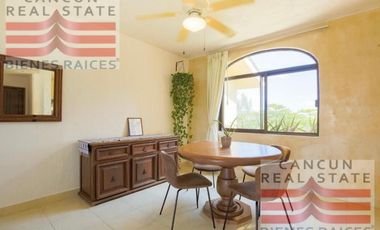 Departamento en Venta, amueblado con amenidades de hotel, Cancún