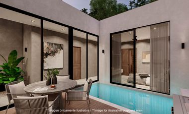 Villa de lujo  de 3 habitaciones en  Tulum Country Club a minutos del mar