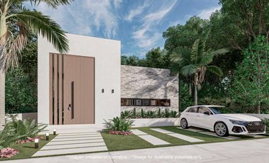 Villa de lujo  de 3 habitaciones en  Tulum Country Club a minutos del mar