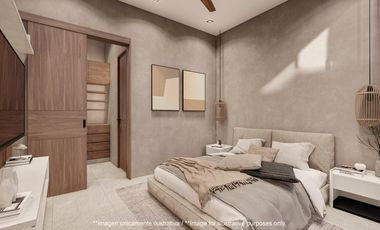 Villa de lujo  de 3 habitaciones en  Tulum Country Club a minutos del mar