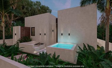 Villa de lujo  de 3 habitaciones en  Tulum Country Club a minutos del mar