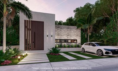 Villa de lujo  de 3 habitaciones en  Tulum Country Club a minutos del mar