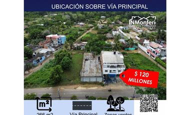 SE VENDE LOTE EN COVEÑAS CON EXCELENTE UBICACIÓN SOBRE VA PRINCIPAL