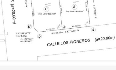 VENTA TERRENO- B° SOLARES DE DON AMERICO- LUJAN