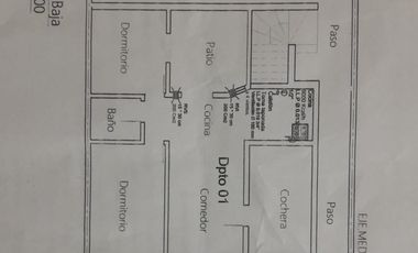 Venta de parte indivisa  Dpto 2 dormitorios.-