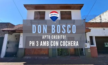VENTA PH TIPO CASA 3 AMB CON COCHERA APTO CREDITO
