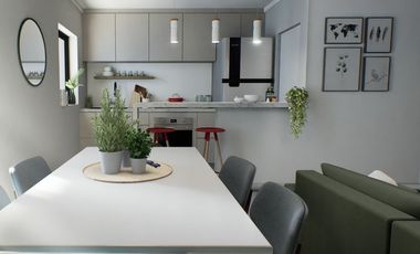 DAEPARTAMENTO DE UN DORMITORIO Y COCHERA