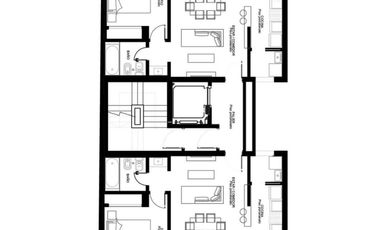 DAEPARTAMENTO DE UN DORMITORIO Y COCHERA