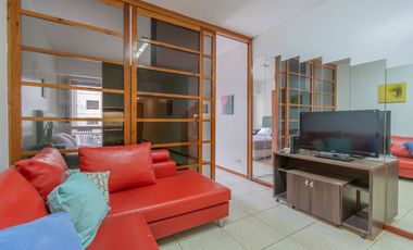 Importante monoambiente amoblado y con balcon !!