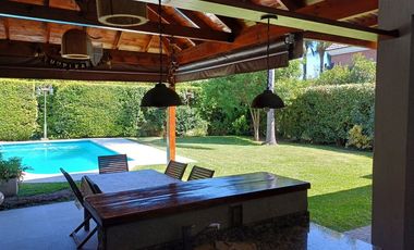 CASA 5 DORM EN ALQUILER BARRIO CERRADO EN PACHECO