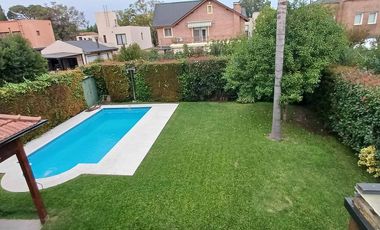 CASA 5 DORM EN ALQUILER BARRIO CERRADO EN PACHECO