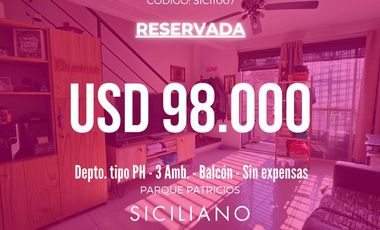 Departamento tipo PH en Parque Patricios