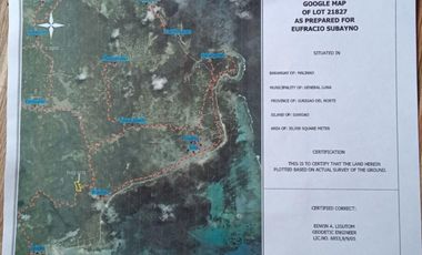 3.1 Hectare Lot Overlooking the Bay