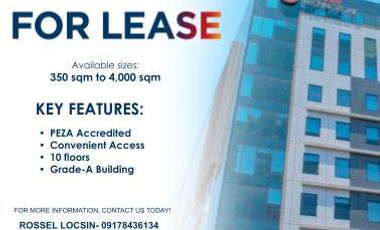 Discover Excellence: Modern 2,000 sqm Office Leasing in Bacoor, Cavite