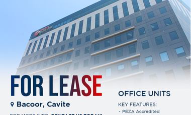 Office Space for lease along Emilio Aguinaldo Highway, Bacoor, Cavite